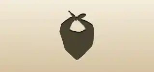 Neckerchief silhouette