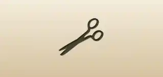 Scissors silhouette