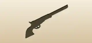 Revolver silhouette
