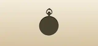 Pocket Watch silhouette