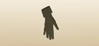 Glove silhouette