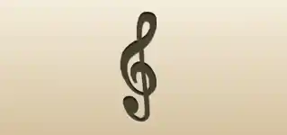 Treble Clef silhouette