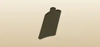 Hip Flask silhouette
