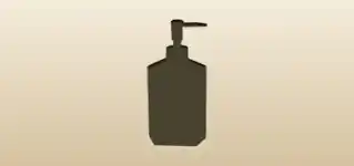 Sanitizer silhouette