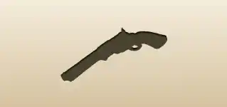 Revolver silhouette