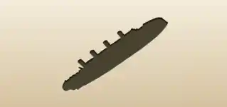 Ship silhouette