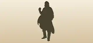 Vampire silhouette