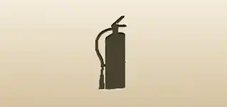 Fire Extinguisher silhouette
