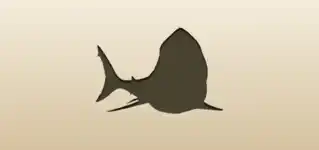 Shark silhouette
