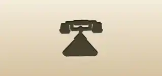 Telephone silhouette