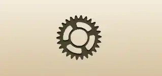 Gear silhouette