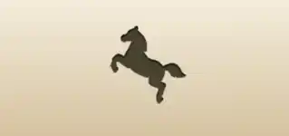 Mustang silhouette