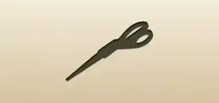 Scissors silhouette