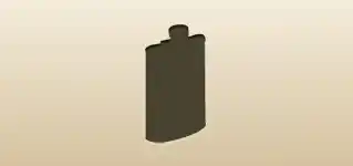 Hip Flask silhouette