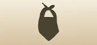 Neckerchief silhouette