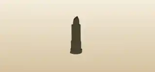 Lipstick silhouette