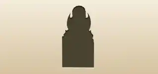 Vampire silhouette