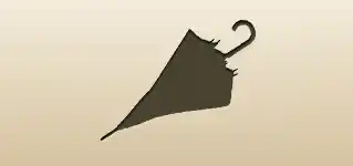 Umbrella silhouette
