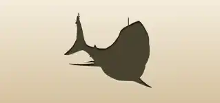Shark silhouette