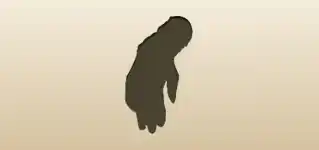 Glove silhouette