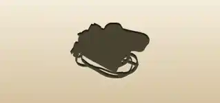 Camera silhouette