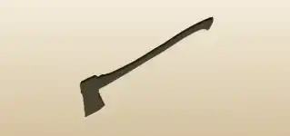 Firefighter Axe silhouette