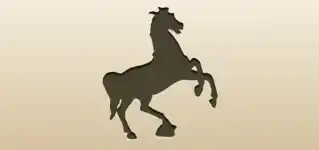 Mustang silhouette