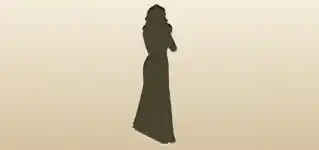 Vampire silhouette