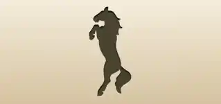 Mustang silhouette