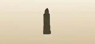 Lipstick silhouette