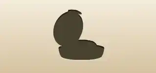 Powder Box silhouette