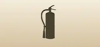 Fire Extinguisher silhouette