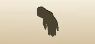 Glove silhouette