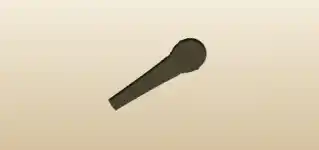 Microphone silhouette