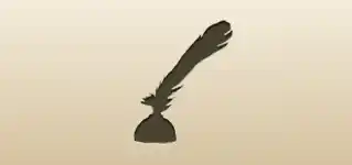 Inkwell silhouette