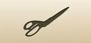 Scissors silhouette