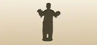 Frankenstein’s Monster silhouette