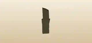 Chocolate Bar silhouette