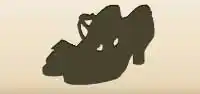 靴のシルエット
