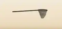 網のシルエット