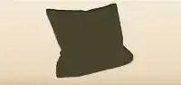 クッションのシルエット
