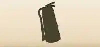 消火器のシルエット