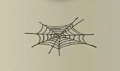 Spiderweb silhouette #1