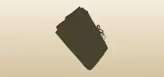 書類フォルダーのシルエット