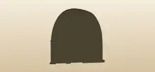 ラジオのシルエット