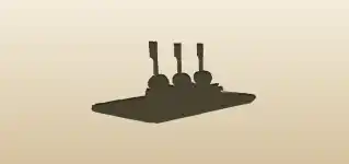 カナッペのシルエット