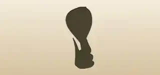 コブラのシルエット