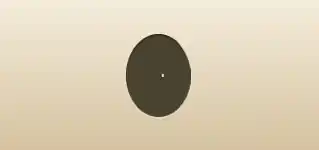 レコードのシルエット