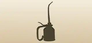 Oiler silhouette