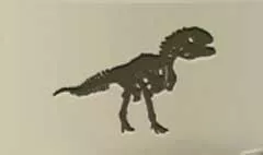 骸骨のシルエット